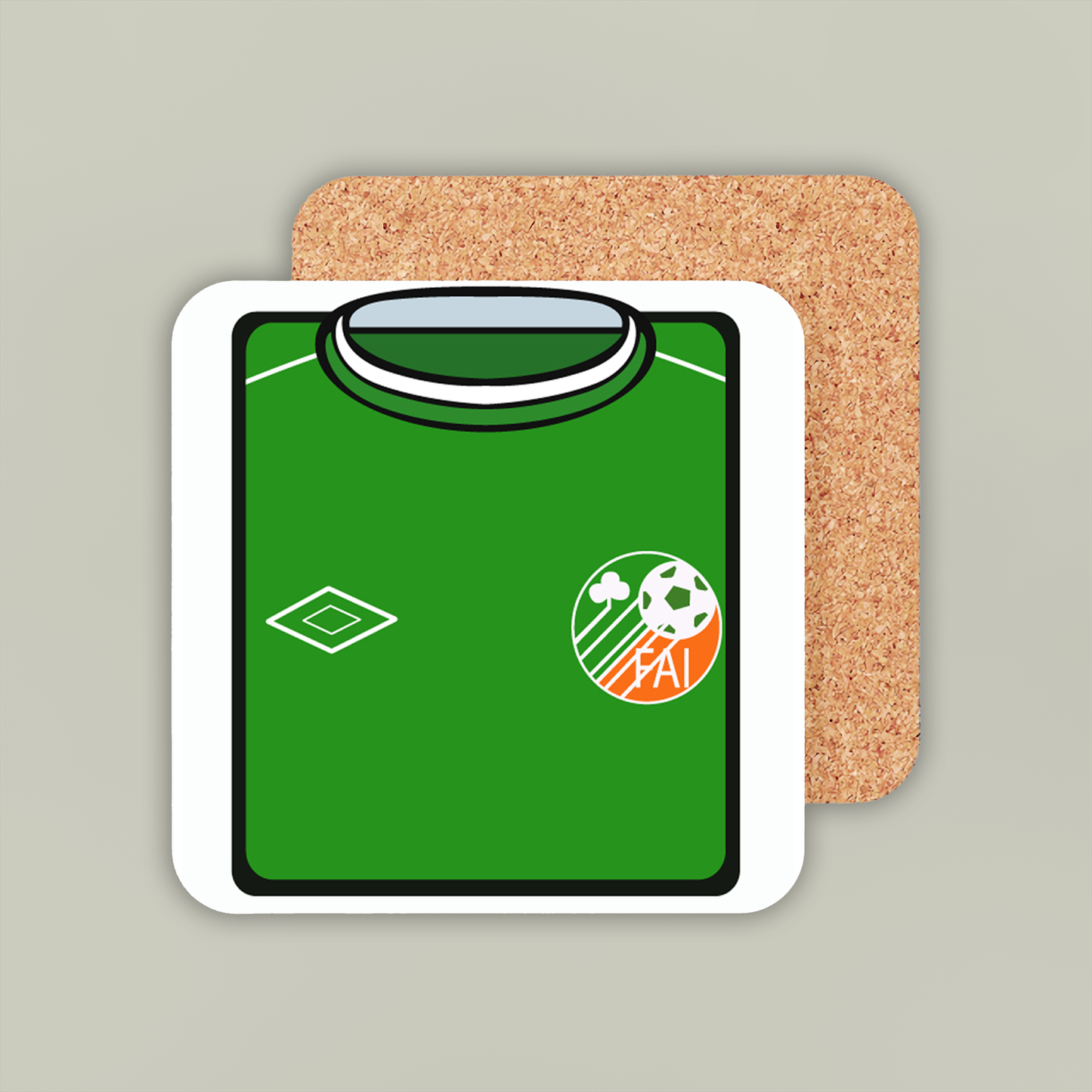 Republic of Ireland Coasters - 9 Kit Designs