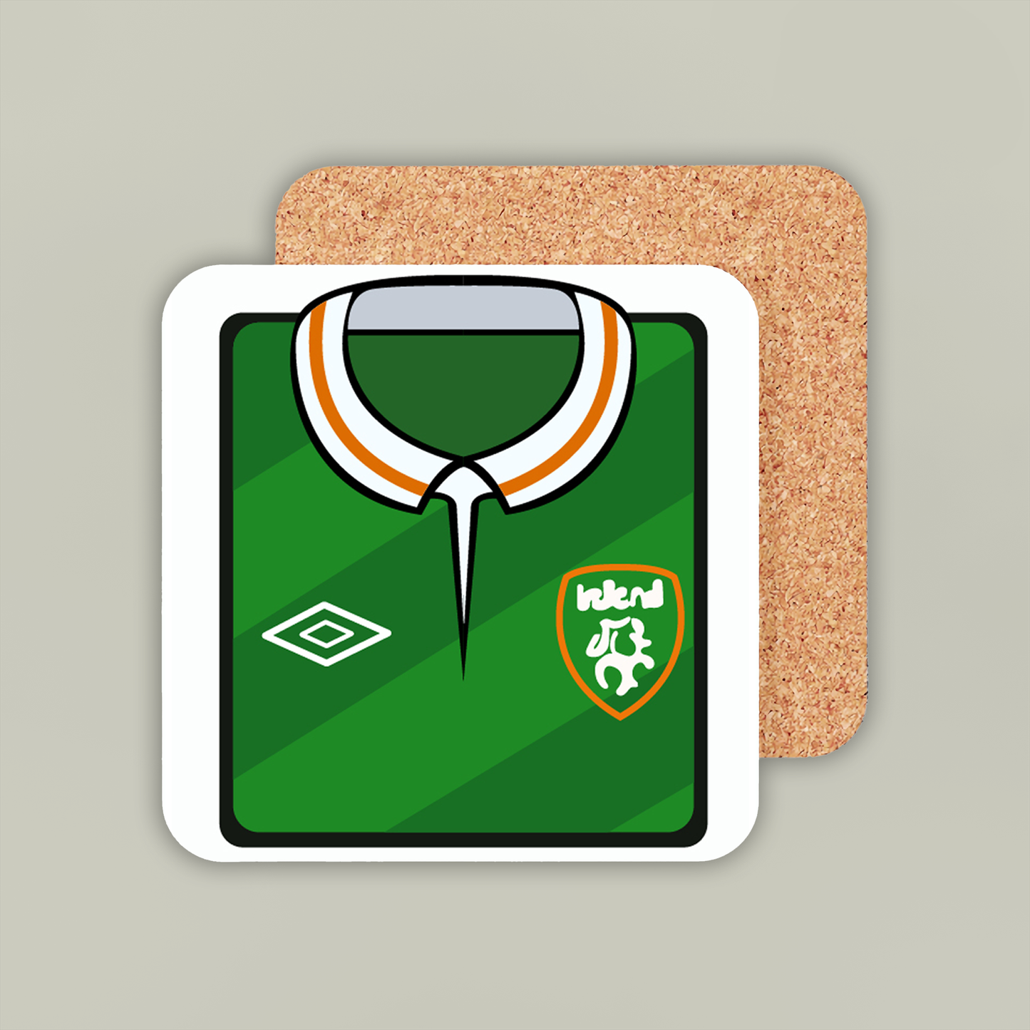 Republic of Ireland Coasters - 9 Kit Designs