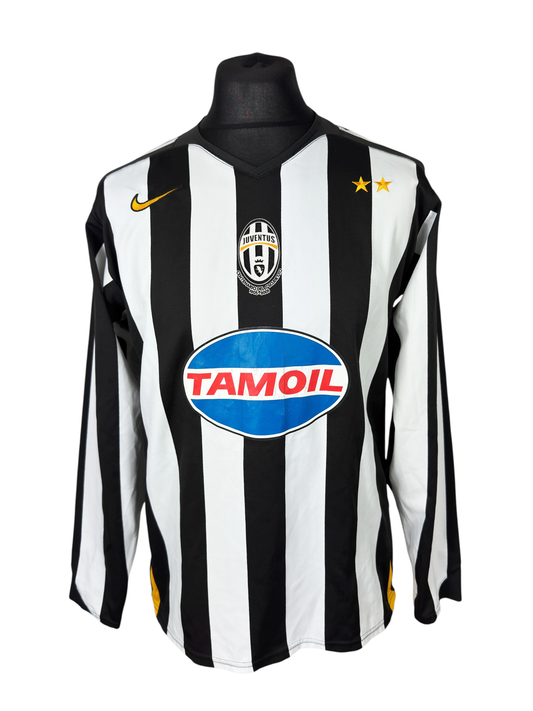 Juventus 2005-06 L/S Home - Size M