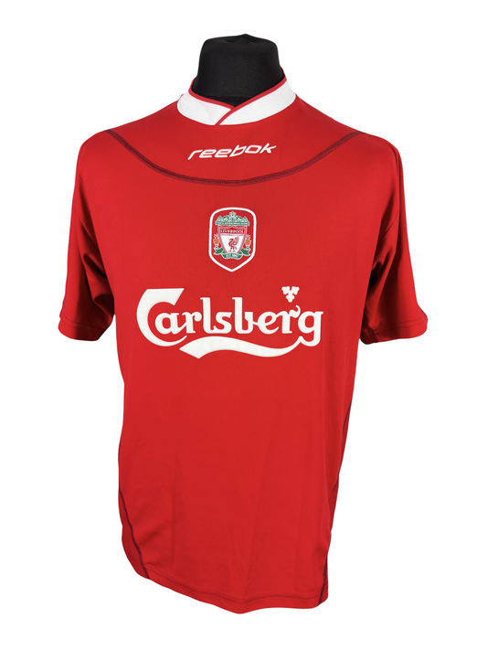 Liverpool 2002-04 Home - Size M - Hyypia 4