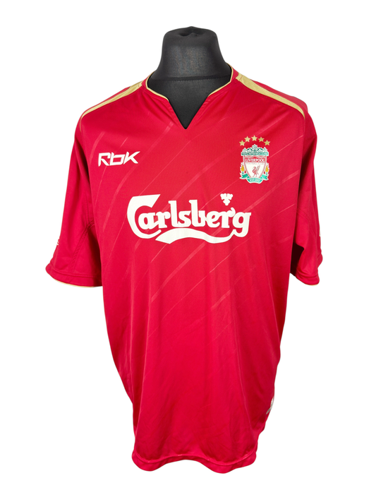 Liverpool 2005-06 CL Home - Size L - Gerrard 8