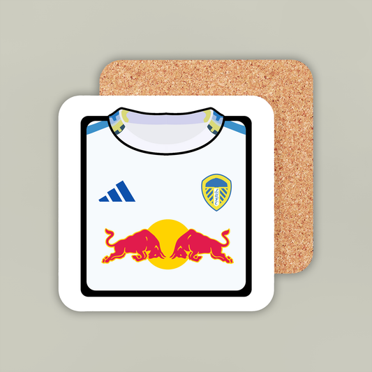 Leeds United 2025-26 Home Coaster