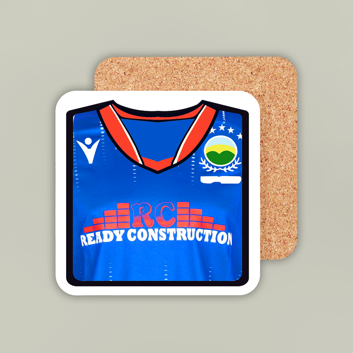Linfield 2024-25 Home Coaster