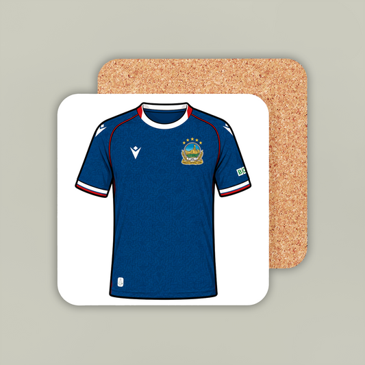 Linfield 2026-27 Home Coaster