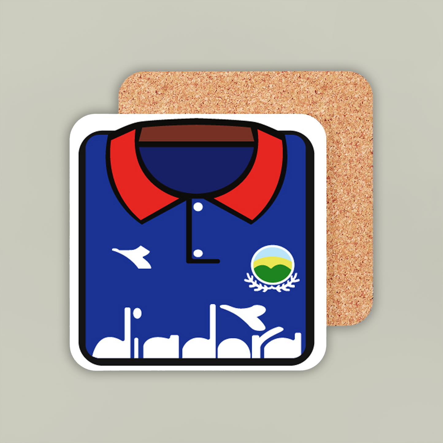 Linfield 1995-96 Home Coaster