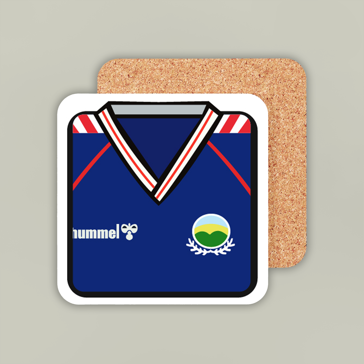 Linfield Coasters - 9 Kit Designs