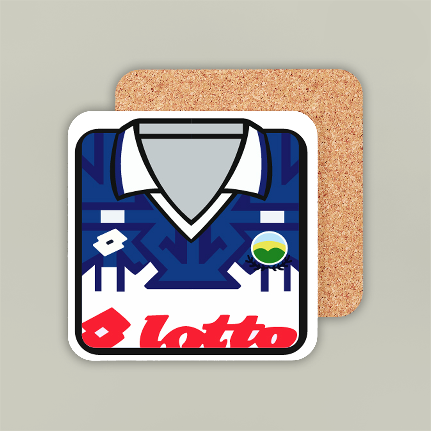 Linfield Coasters - 9 Kit Designs