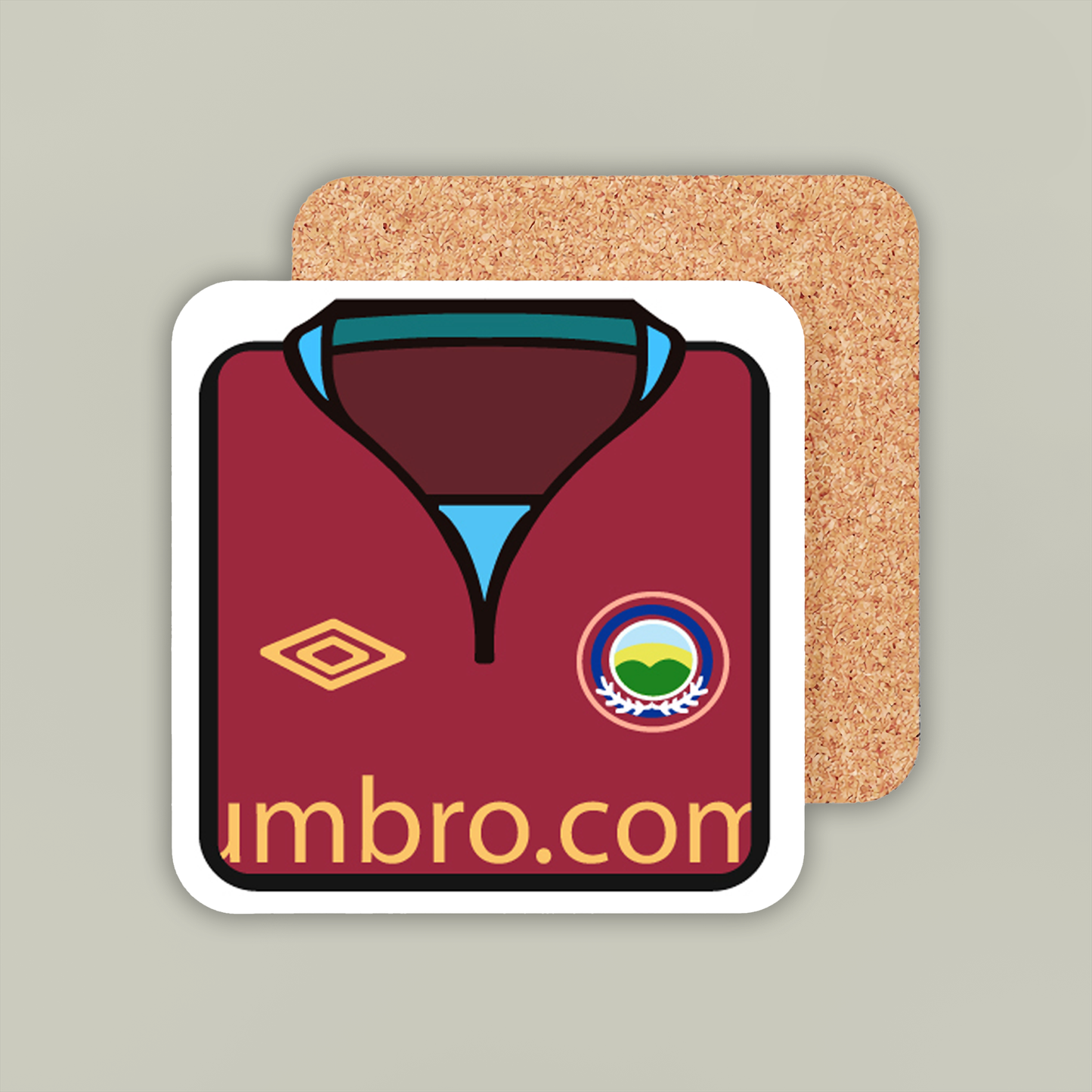 Linfield Coasters - 9 Kit Designs