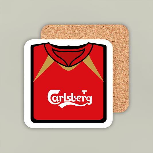 Liverpool 2005-06 CL Home Coaster
