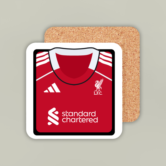 Liverpool 2025-26 Home Coaster