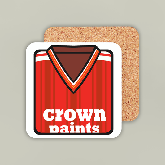 Liverpool 1985-86 Home Coaster