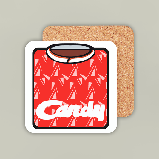 Liverpool 1989-91 Home Coaster
