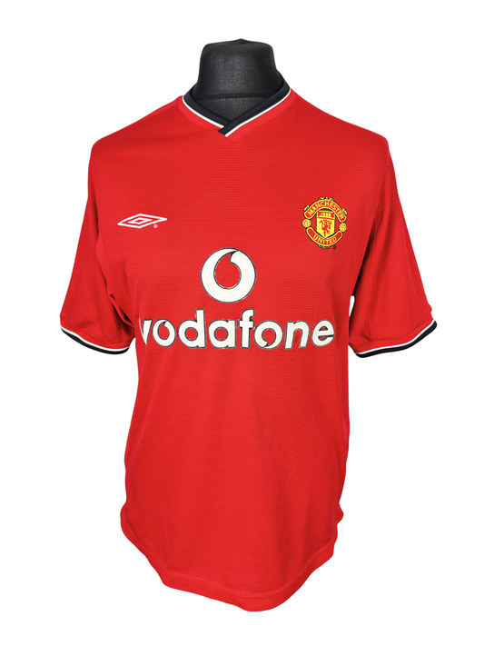 2000-02 Manchester United Home - Size Y