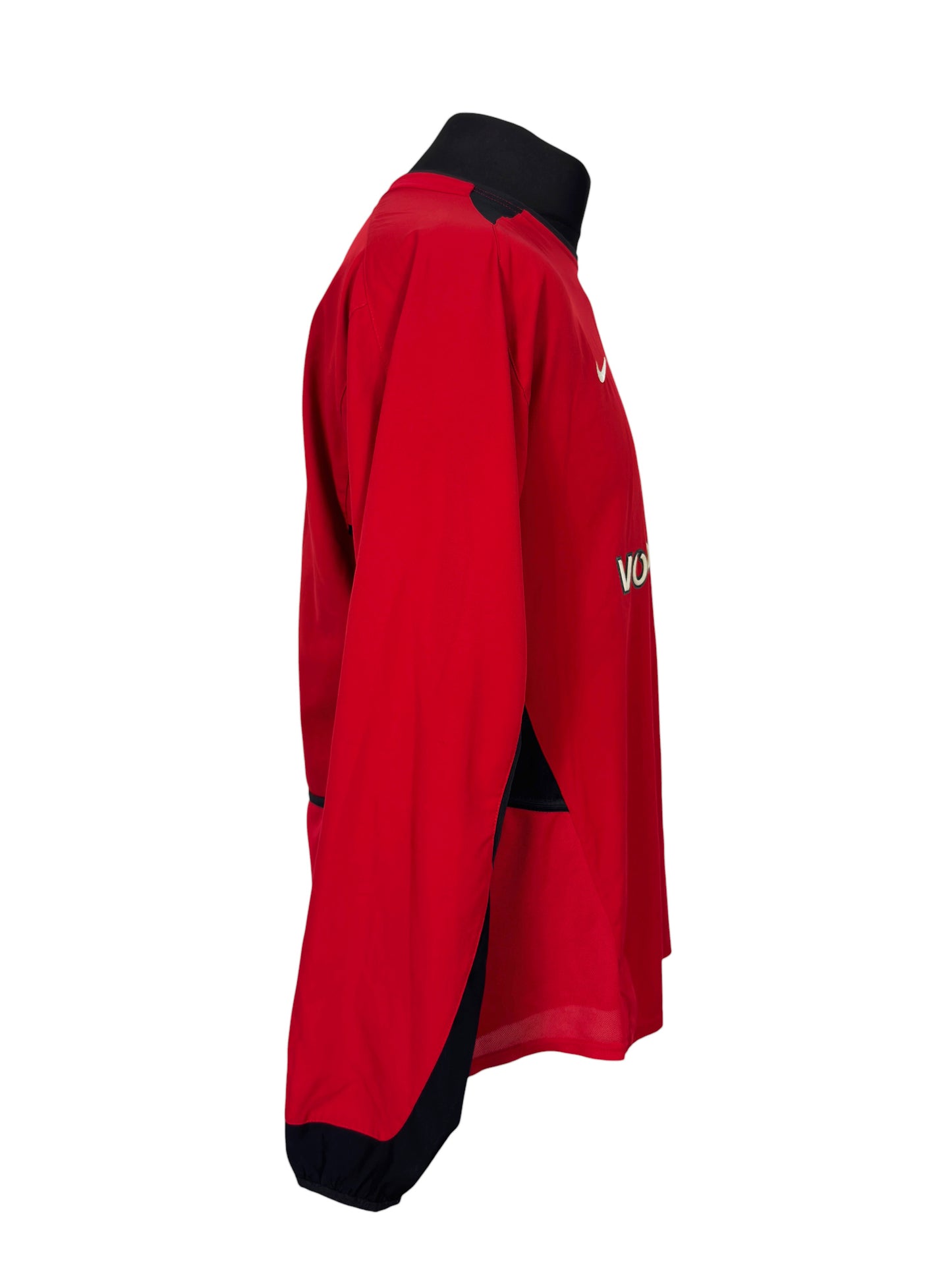 2002-04 Manchester United L/S Home - Size XL - Scholes 18