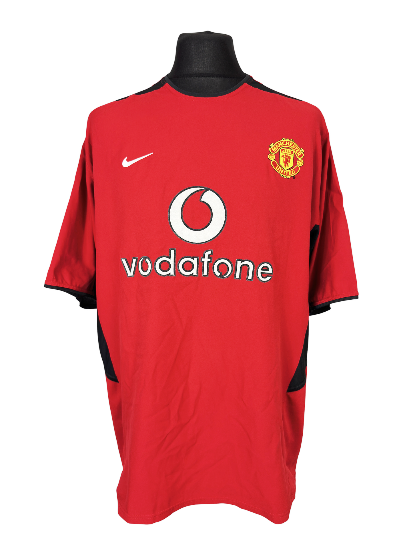 2002-04 Manchester United Home - Size XL - Veron 4