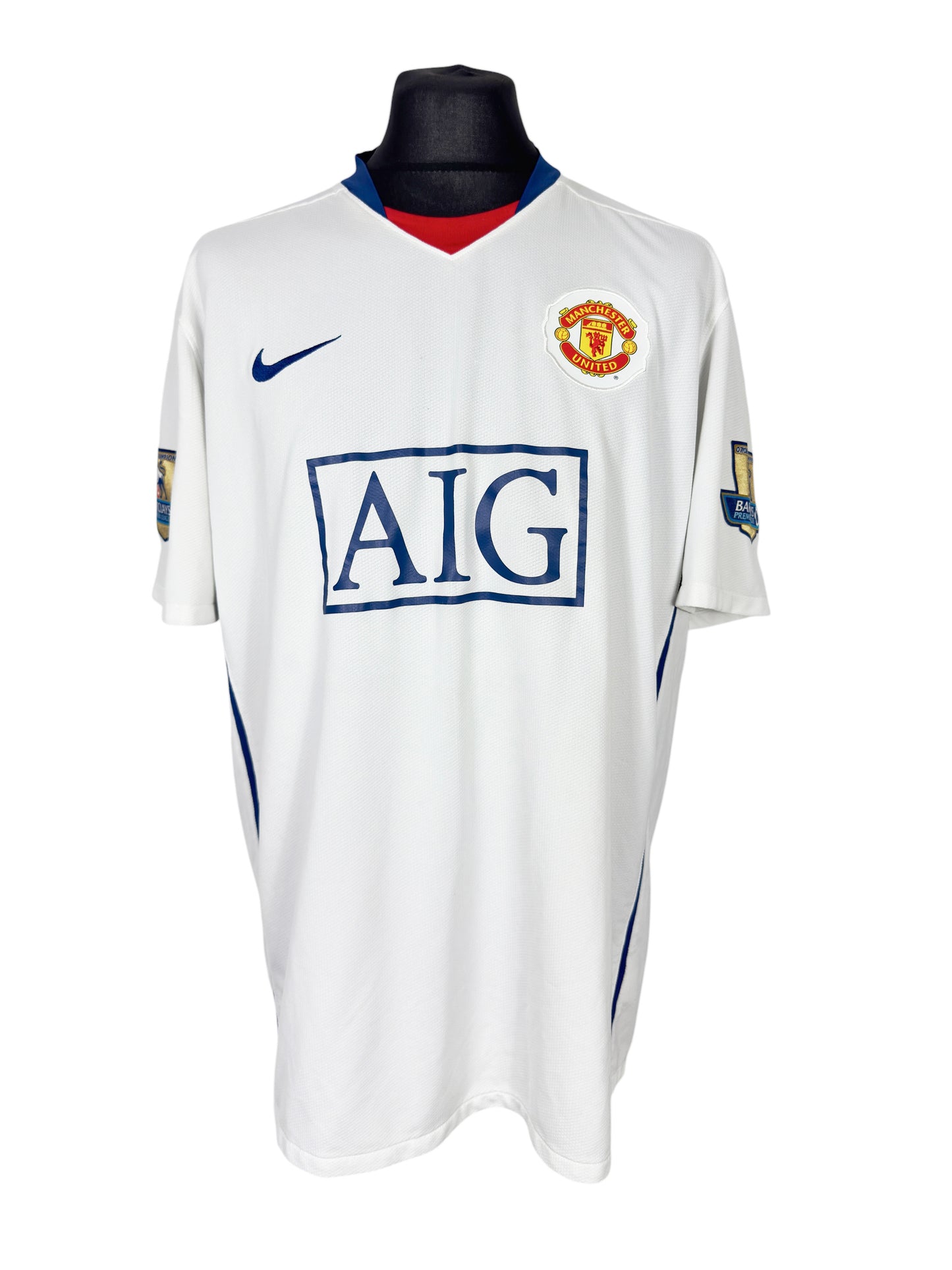 2008-09 Manchester United Away - Size XL - Rooney 10