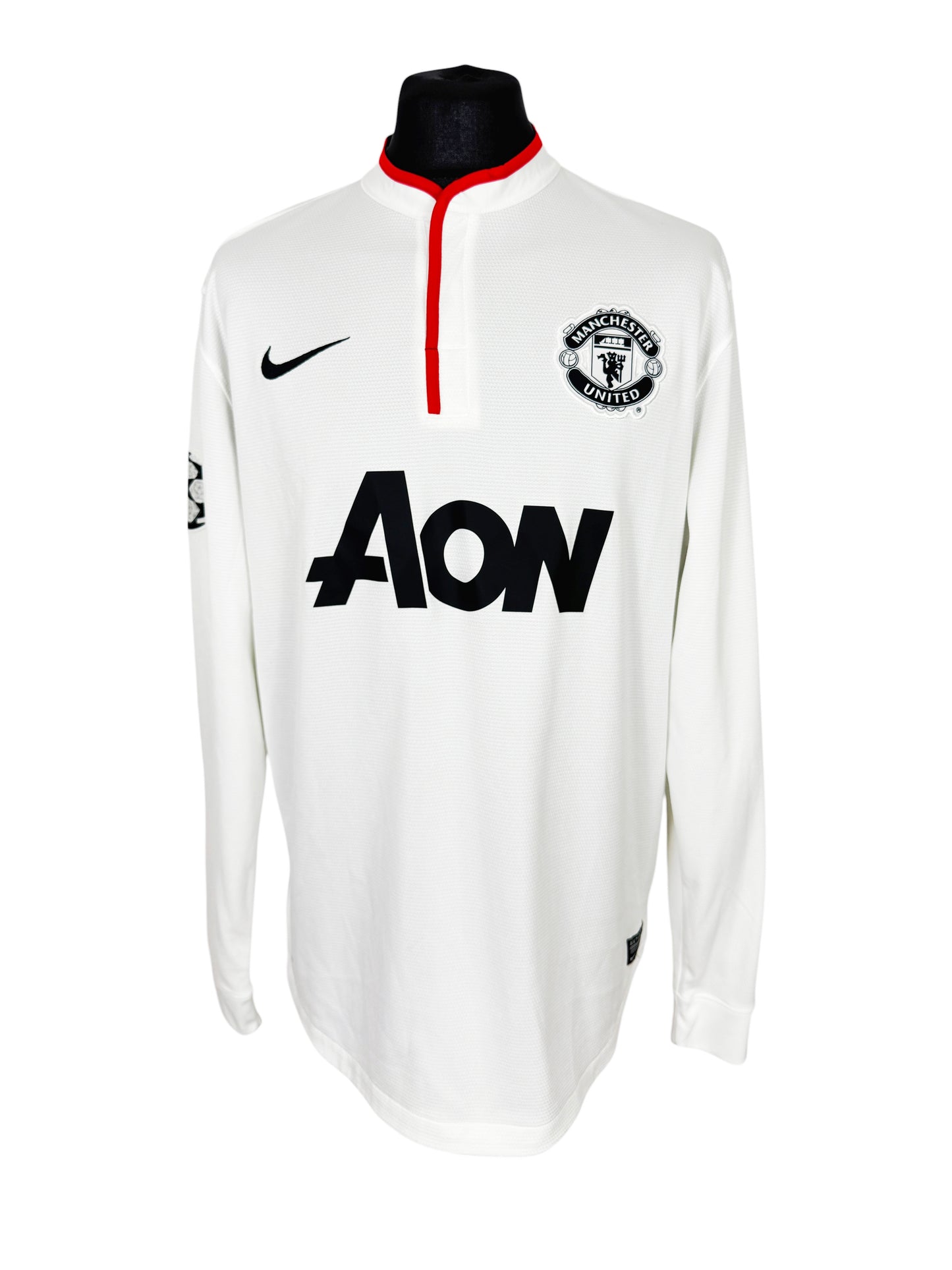 2012-14 Manchester United CL L/S Away - Size XL - Giggs 11