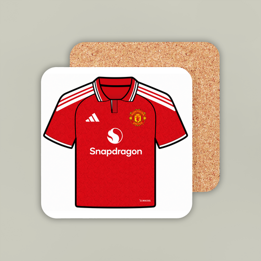 Manchester United 2026-27 Home Coaster