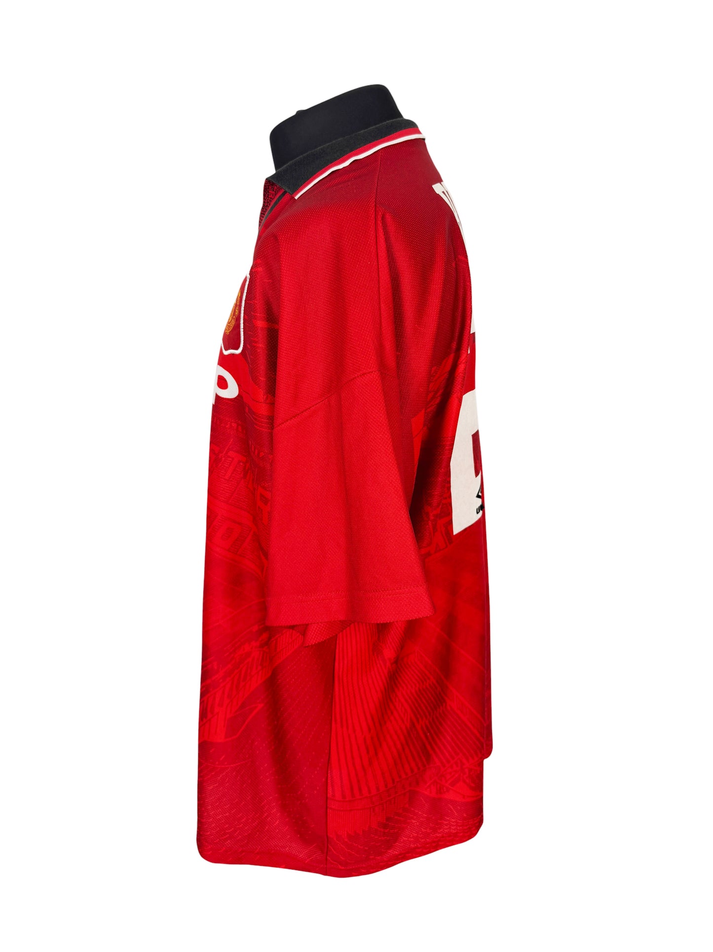 1995-96 Manchester United FA Cup Home - Size XXL - Beckham 24