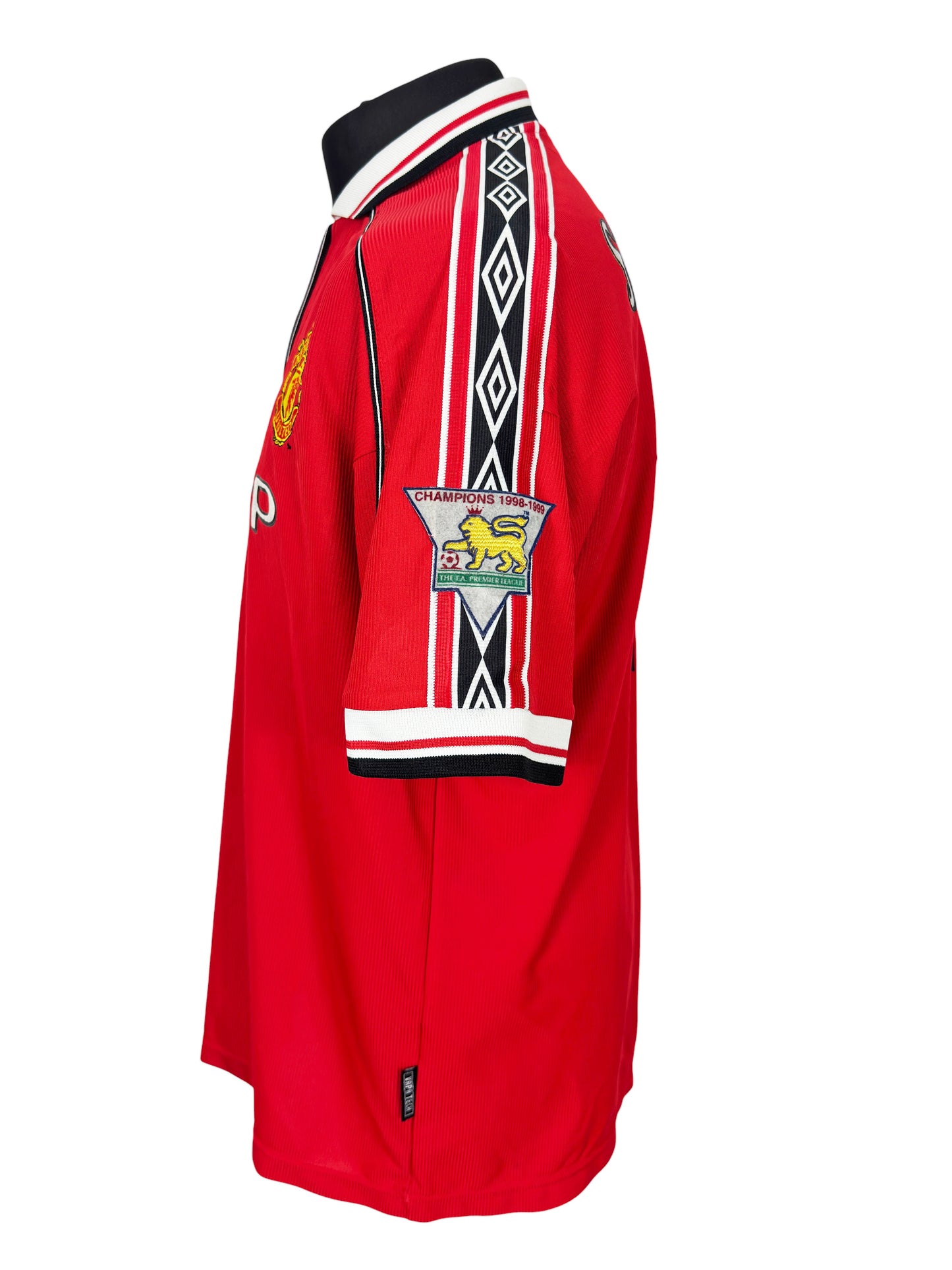 1998-00 Manchester United Home - Size XL (L Fit) - Scholes 18