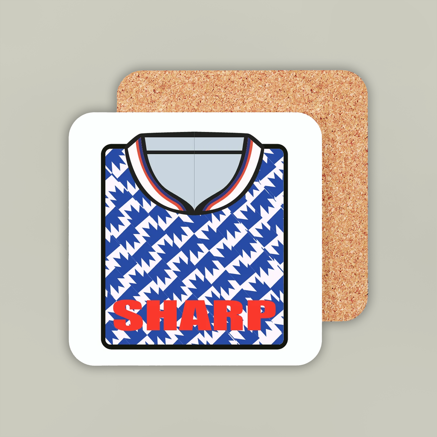 Manchester United Coasters - 9 Kit Designs