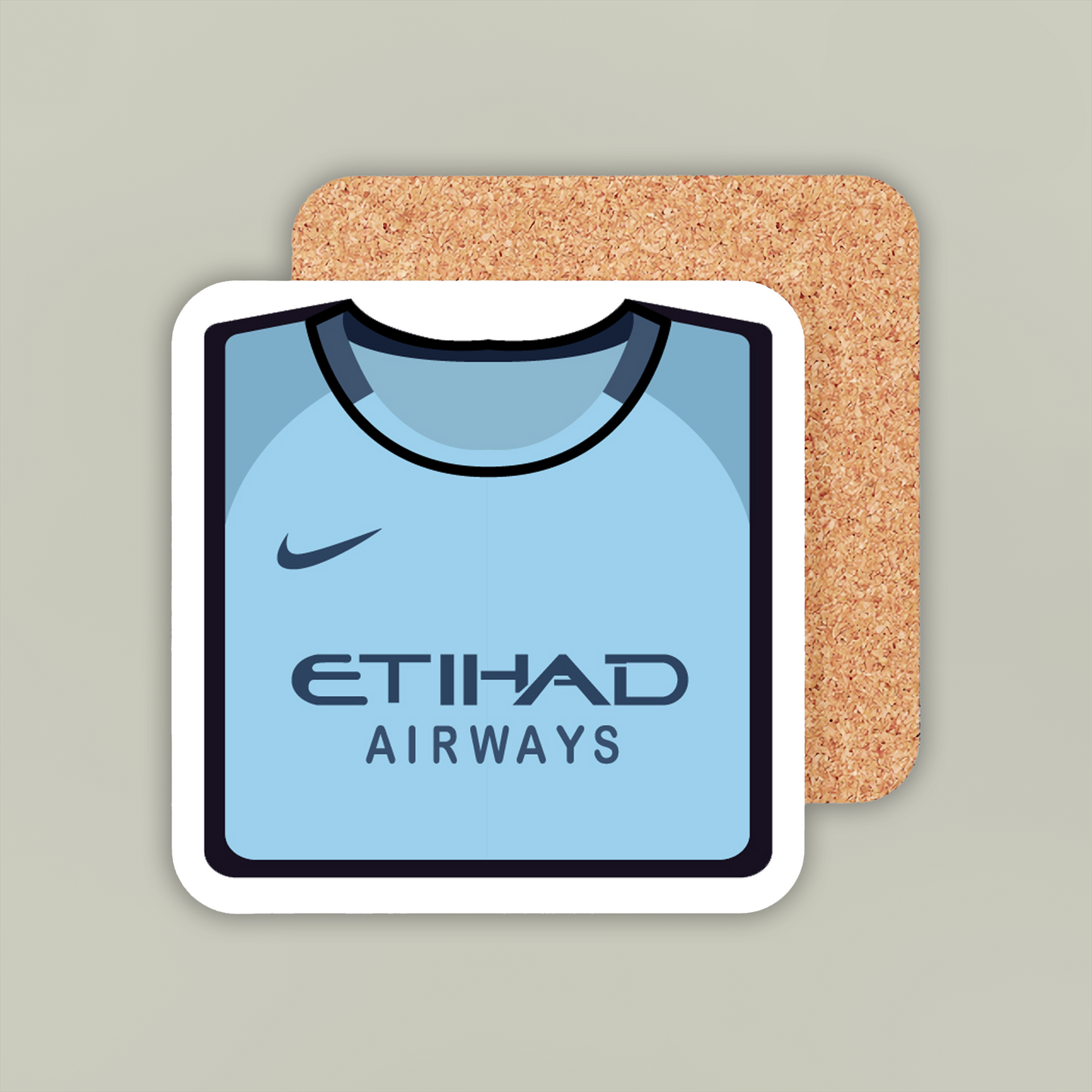 Manchester City 2016-17 Home Coaster