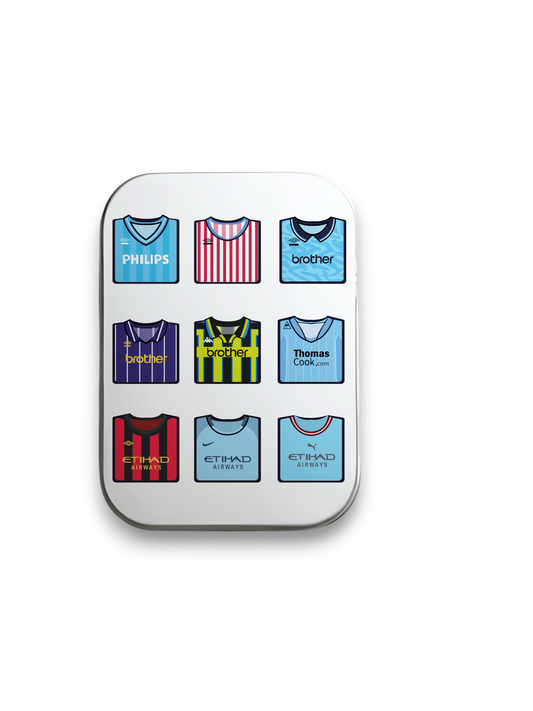 Manchester City Kit Design Tin