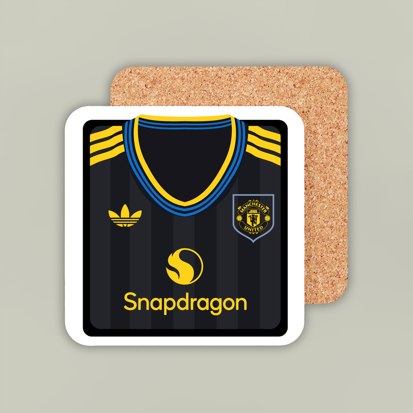 Manchester United 2025-26 Third Coaster