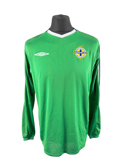 Northern Ireland 2004-05 L/S Home - Size L