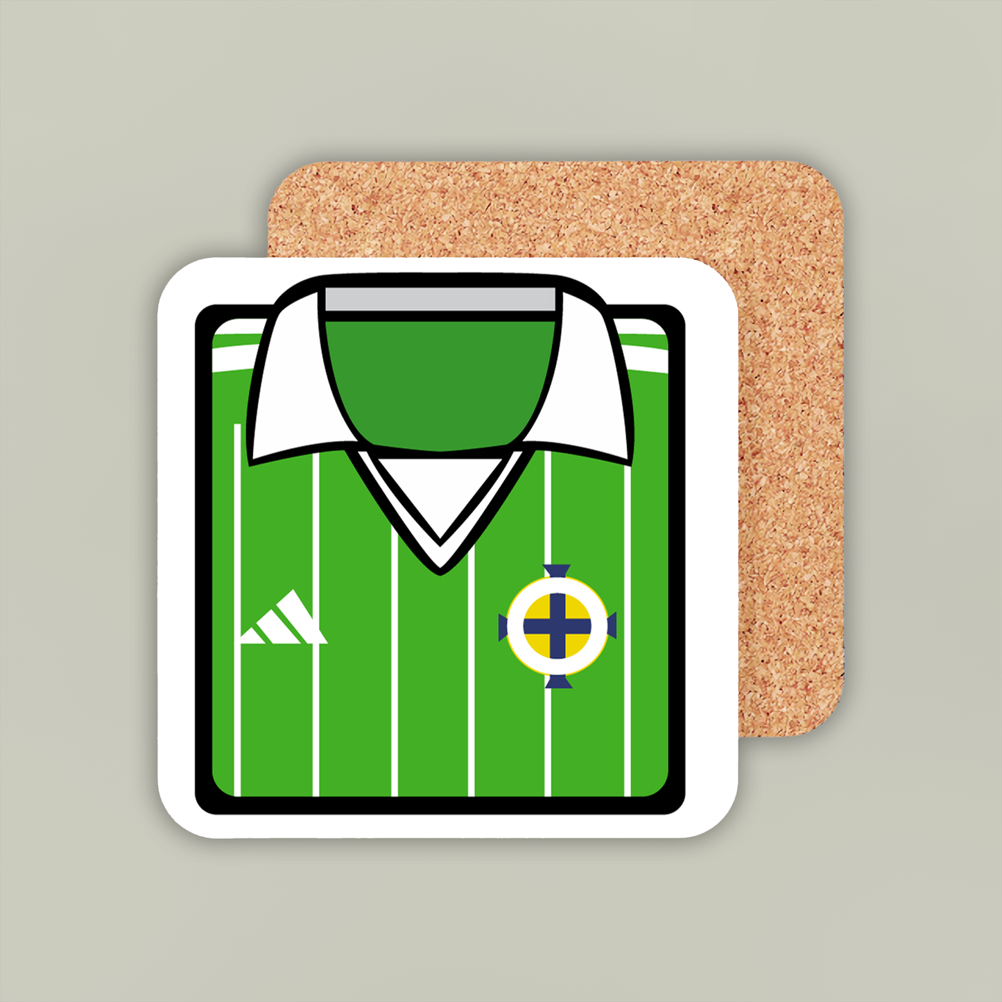 Northern Ireland 2012-13 Home Coaster