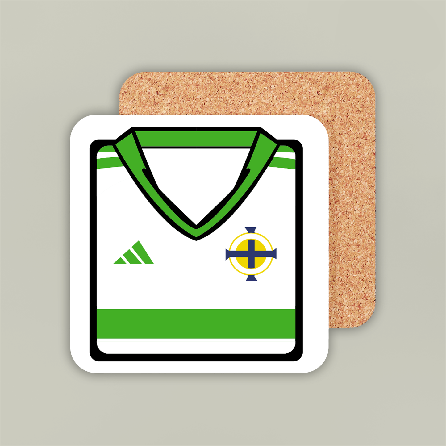 Northern Ireland 2016 Away Coaster