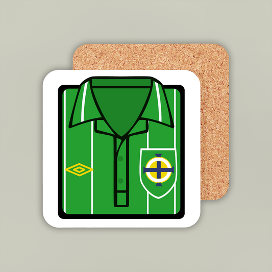 Northern Ireland 1992-94 Home Coaster