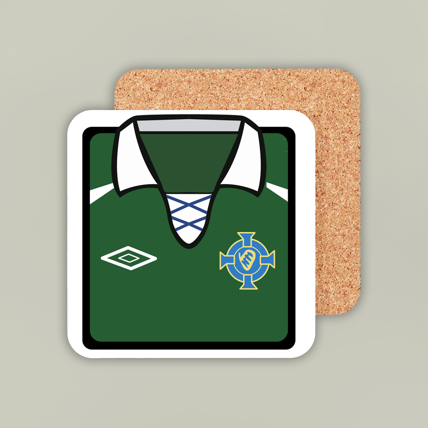 Northern Ireland Coasters - 7 Kit Designs