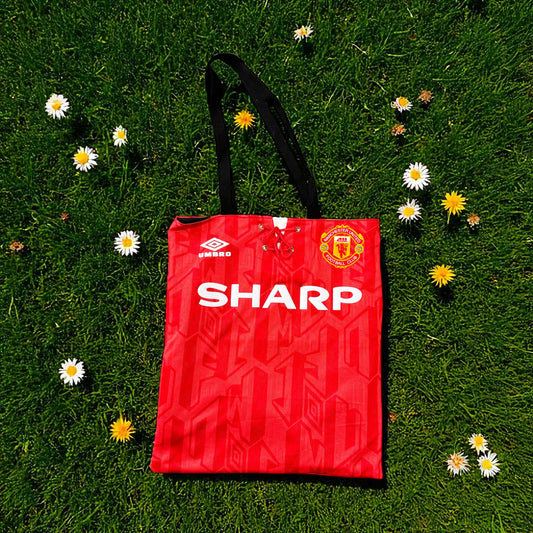 Manchester United 1992-94 Home Tote Bag