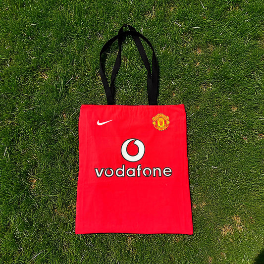 Manchester United 2002-04 Home Tote Bag