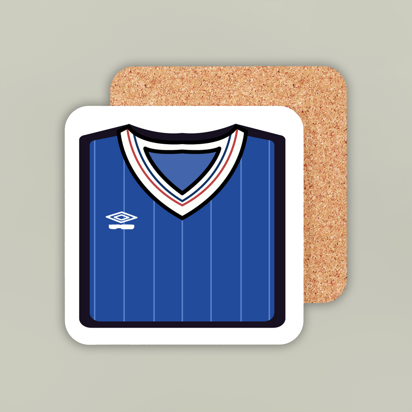 Rangers 1983-84 Home Coaster