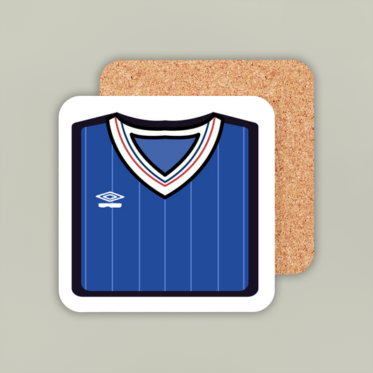 Rangers 1983-84 Home Coaster