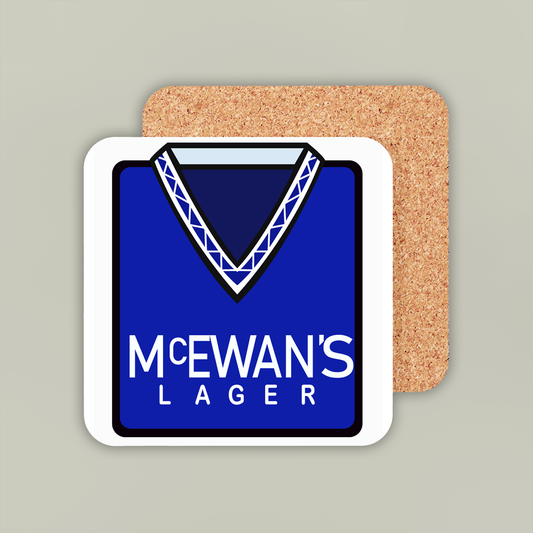 Rangers 1990-92 Home Coaster