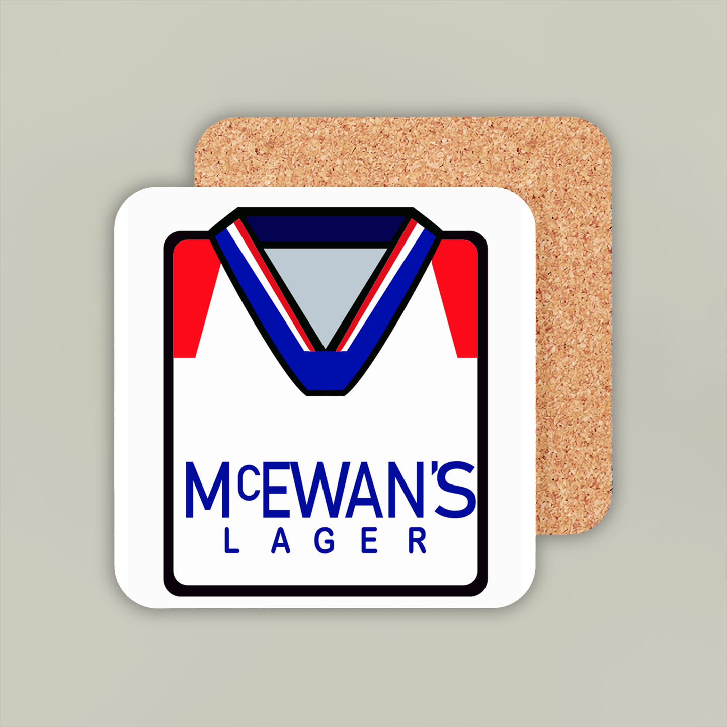 Rangers 1992-93 Away Coaster