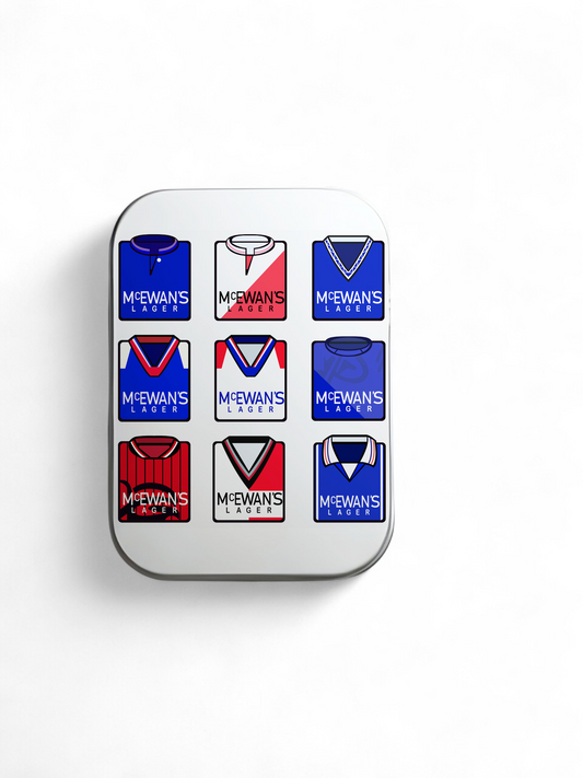 Rangers Kit Design Tin