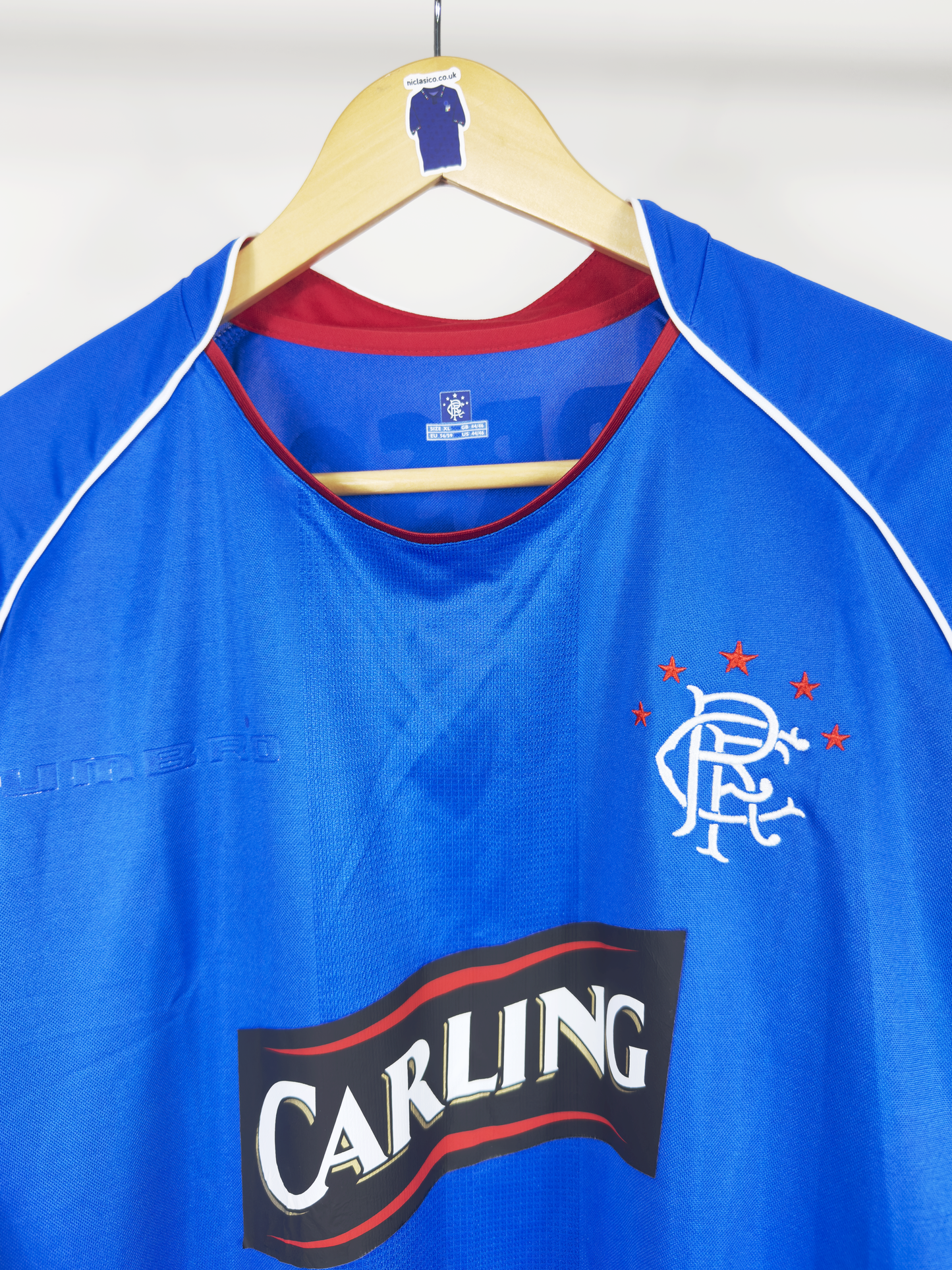 Rangers 2005-06 Home - Size XL - Prso 9