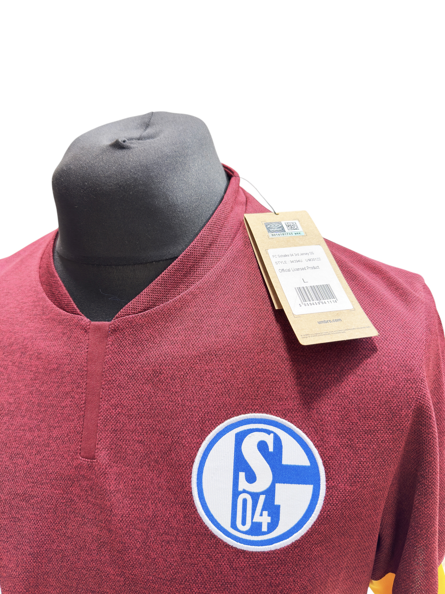 2021-22 Schalke Third - Size L (M Fit) - BNWT