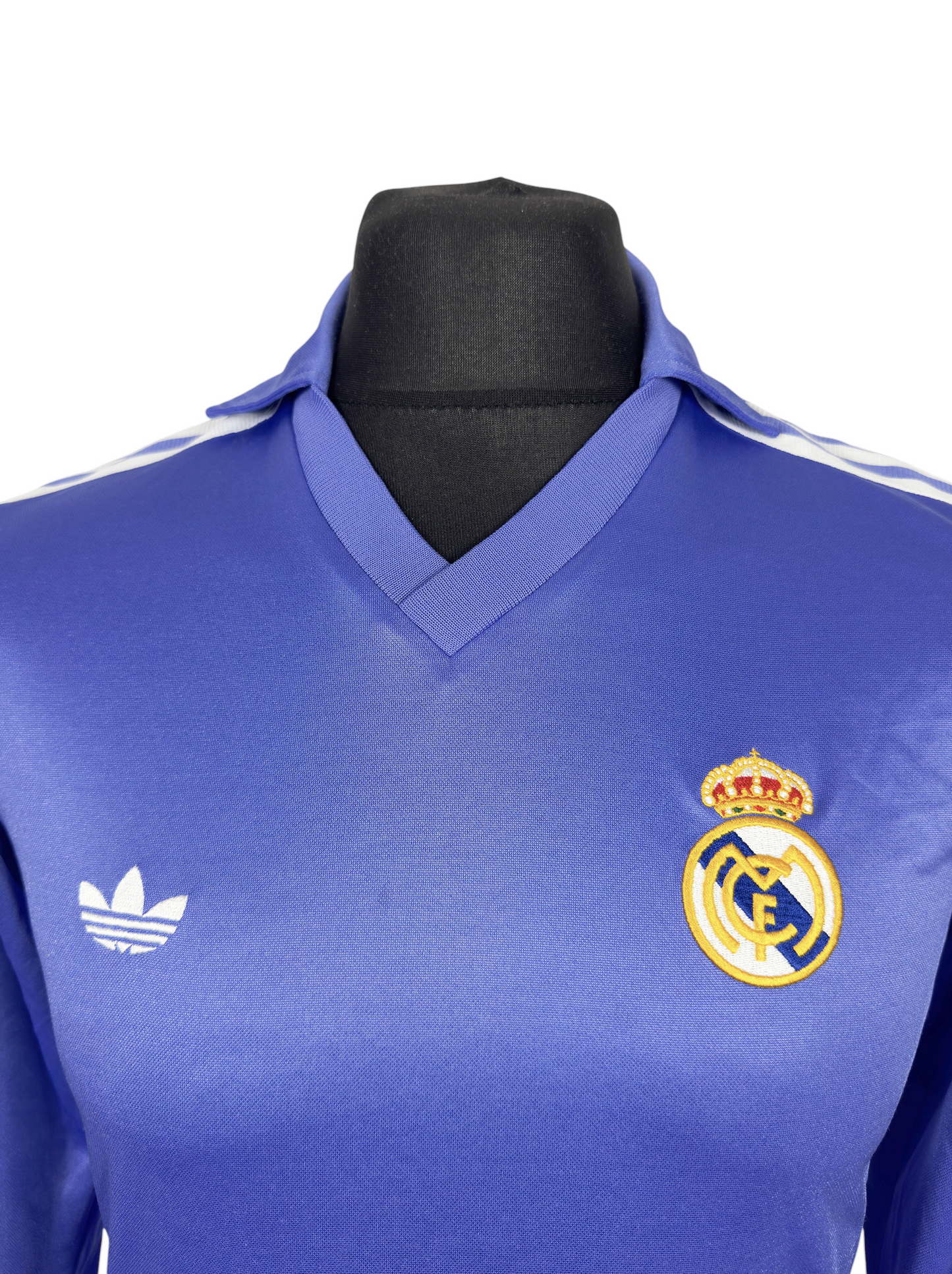 2004-05 Real Madrid Adidas Heritage L/S Shirt  - Size S