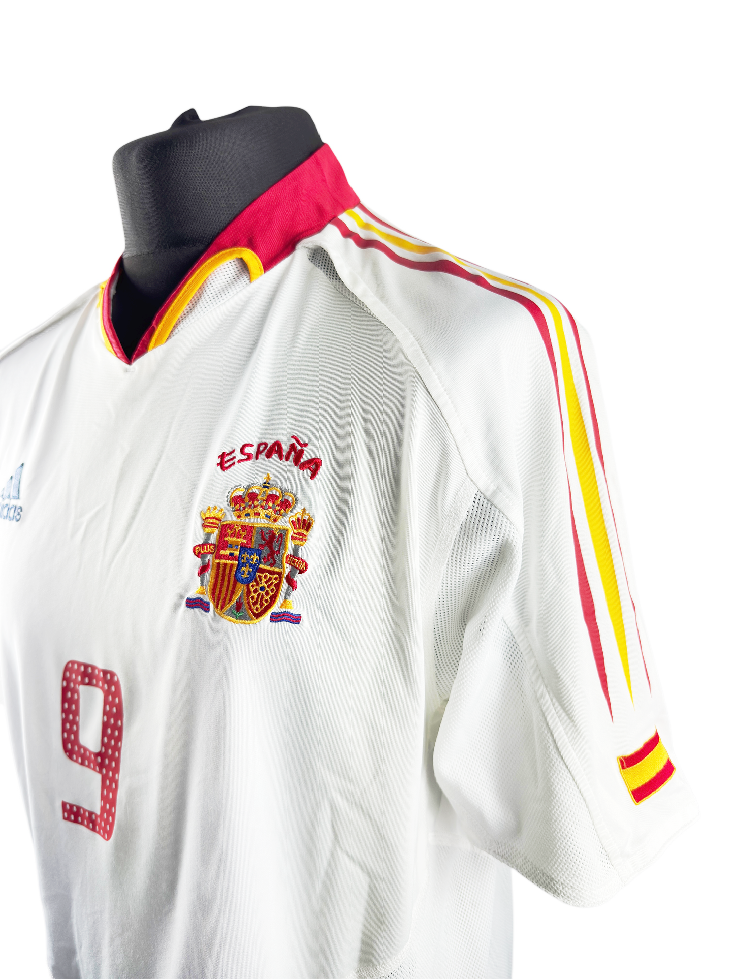 Spain 2004-06 Away - Size L - Morientes 9