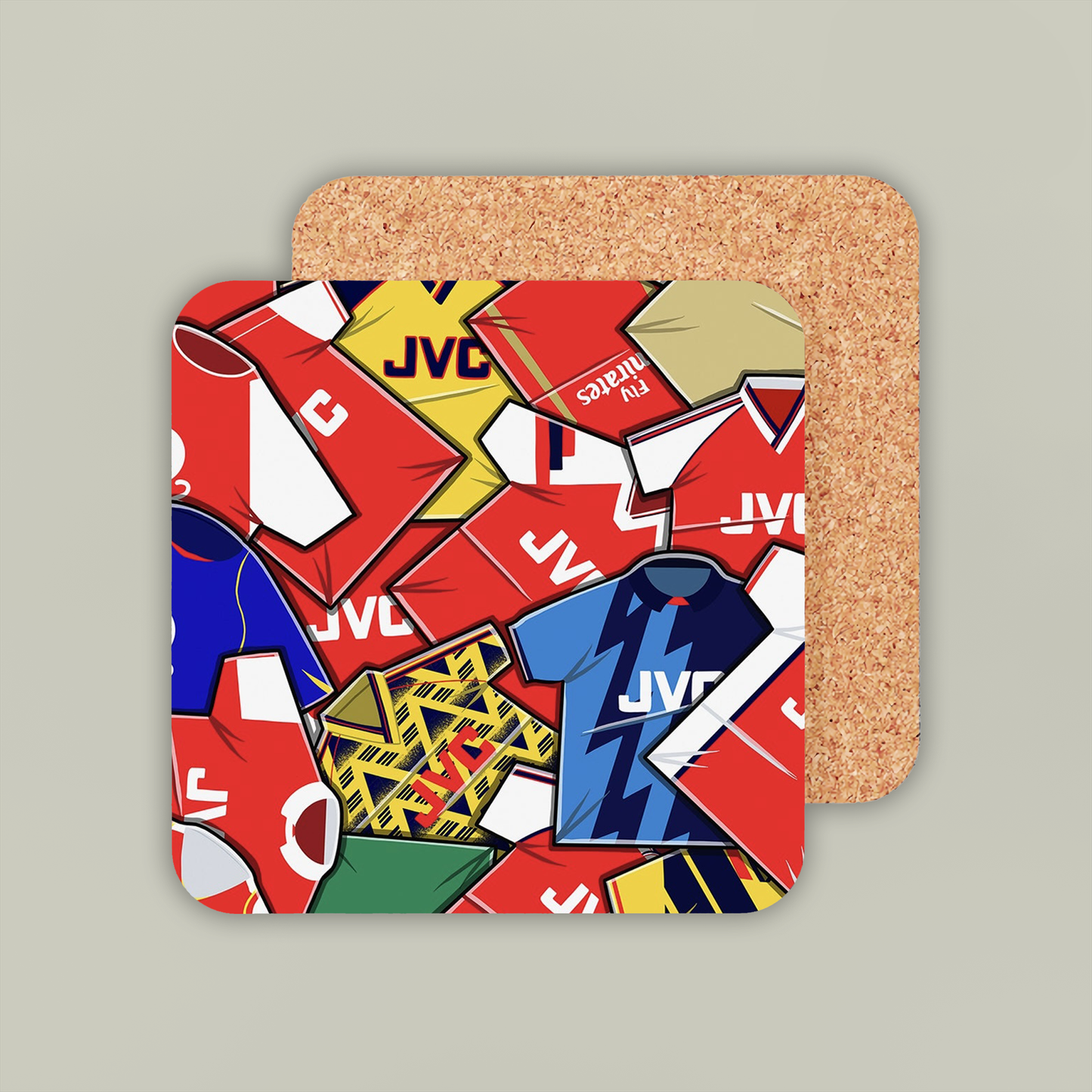 Arsenal Shirt Collage Coaster