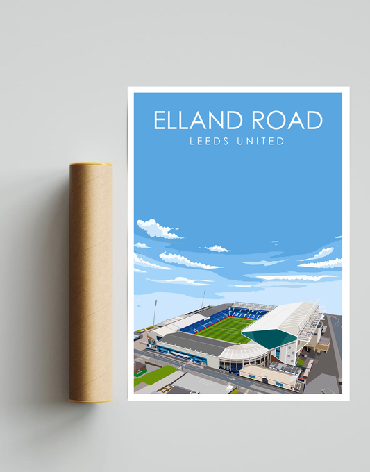 Elland Road A3 Print